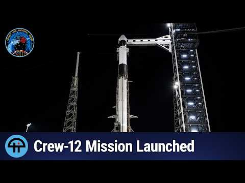 SpaceX's Crew-12 Take Flight to the ISS!