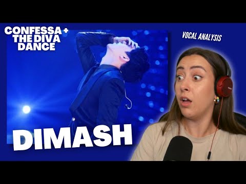 DIMASH KUDAIBERGEN Confessa + The Diva Dance | Vocal Coach Reacts (& Analysis) | Jennifer Glatzhofer