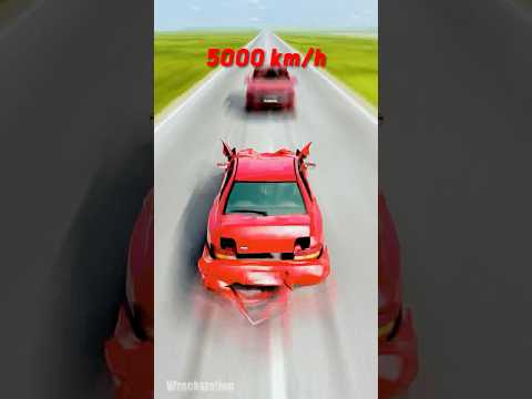 What Happens to a Car at 5000 km/h?! 🤯 #shorts
