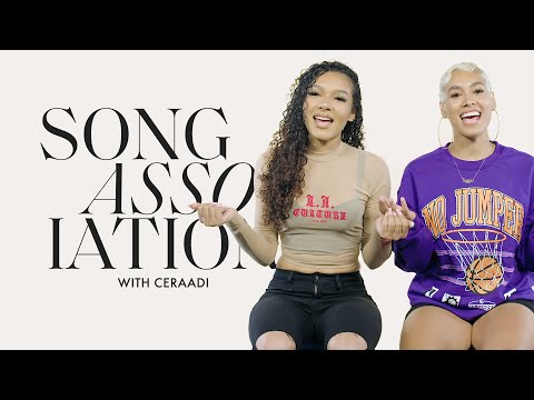 Ceraadi Sings Beyoncé, Keyshia Cole and "No Guidance" in a Game of Song Association | ELLE