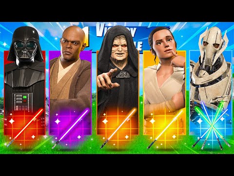 The *RANDOM* LIGHTSABER Challenge in Fortnite