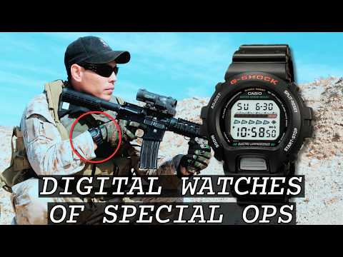 Digital Watches of Special Operations - G-Shock, Timex, Suunto, Garmin, & MORE