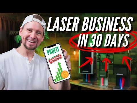 How to Start a Laser Engraving Business in 30 Days (That Works)