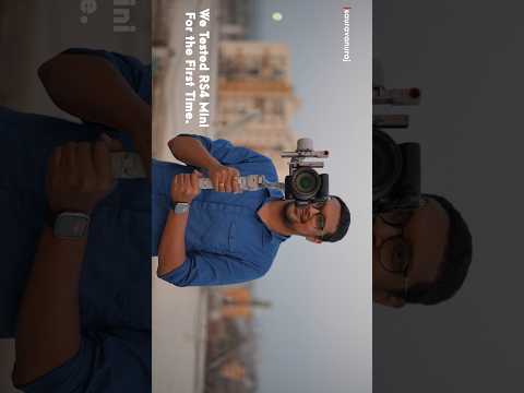 DJi RS4 mini 1st test 😻 Sony A7S3 with 35 1.4 #djirs4mini #sauravanuraj