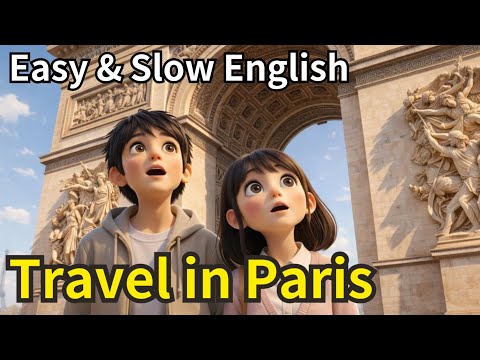 Paris Travel English for Beginners (Slow & Easy)
