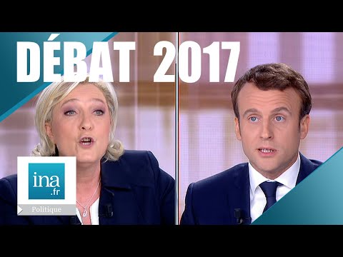 Débat présidentiel 2017 : Emmanuel Macron - Marine Le Pen ⎮ Archive INA