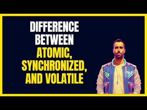 Understanding Race Condition: Difference between Atomic, Volatile, and Synchronized