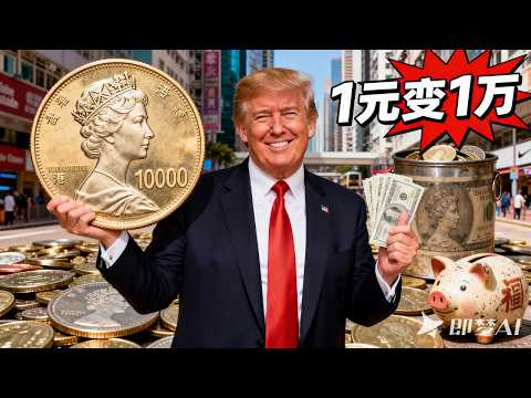 香港女皇頭硬幣瘋狂收購!1 元竟值 1 萬元?80 年代找贖藏千萬財富!##香港女皇頭硬幣 #香港錢幣收藏#money #2026 #硬币