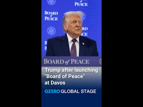 Donald Trump announces Board of Peace at Davos