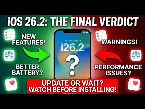 iOS 26.2 Review: Improved Battery Life? Watch Before You Update!