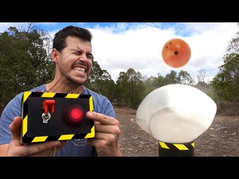 CAR AIRBAG Vs. BOWLING BALL