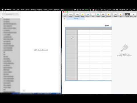 Export Contacts as CSV on Mac OS