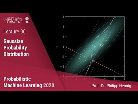 Probabilistic ML - Lecture 6 - Gaussian Distributions