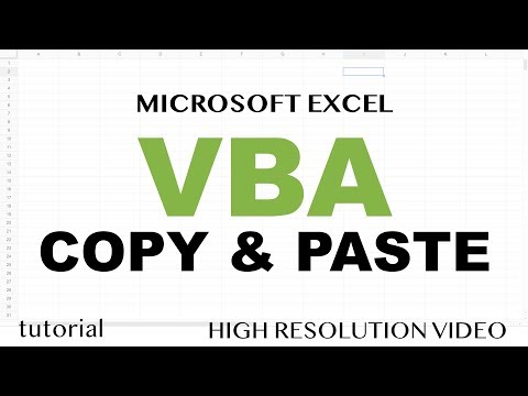 Excel VBA - Copy Paste Data Range From Another Worksheet or Workbook - Part 5