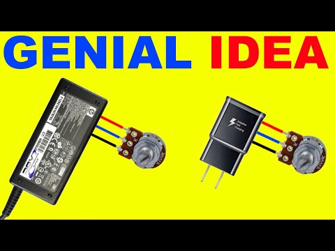 Trick to modify the voltage of any charger or switching power supply!
