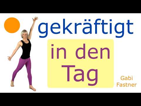 🌼 15 min. gekräftigt in den Tag | Muskulatur fordern - Kraft aufbauen, BodyweightTraining im Stehen