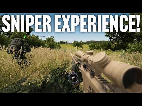 Solo Sniper vs The Entire Enemy Team - Arma Reforger Gameplay