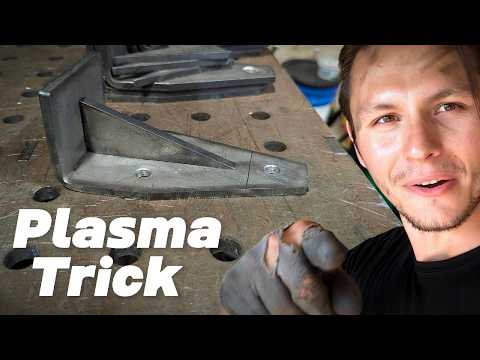 No Press Brake, No Problem: Forming ¼″ Steel With a CNC Plasma & a Workbench