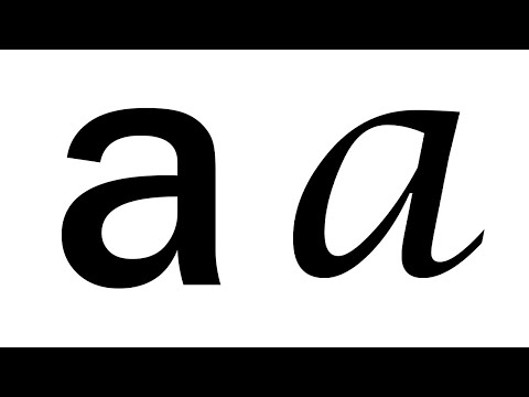 Why are there two a's?