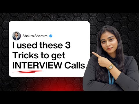 How to get interview calls | LinkedIn Tricks