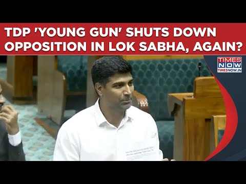 TDP's Lavu Sri Krishna Devarayalu Shuts Down Opposition: NDA MP In Lok Sabha Election Reforms Debate