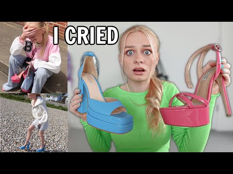 ONLY wearing huge PLATFORM heels for a WEEK..