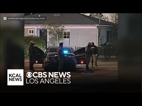 Los Angeles activists track apparent ICE operations in the county