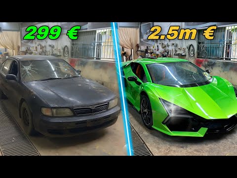 The Complete 350 Days of Handcrafting a Lamborghini Revuelto Supercar