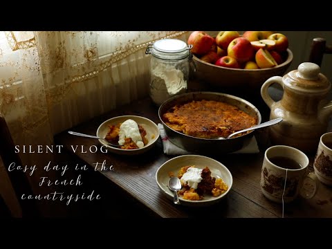 Cosy days in the French countryside, preparing for a fall picnic, enjoying little joys of life 🍎🍂🌞