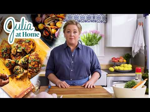 One-Pan Chicken Roast Makes an Easy School Night Dinner | Full Episode | Julia at Home (S2 E7)