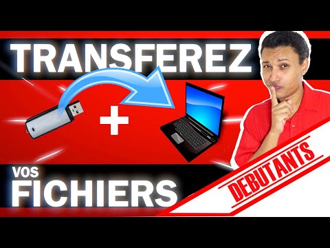 COMMENT METTRE DES FICHIERS SUR UNE CLÉ USB ? (COURS INFORMATIQUE DEBUTANT)