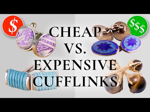 Cheap vs. Expensive Cufflinks: What Are the Differences?