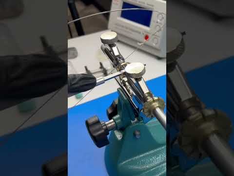 Making a New Balance Staff for a Vacheron #pocketwatch #watchrepair #watchrestoration  #vintage