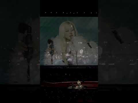 #blackpink Rosé performing “Call It the End” live at Barcelona