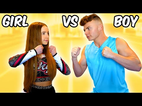 BOYS vs GIRLS GYMNASTICS CHALLENGE