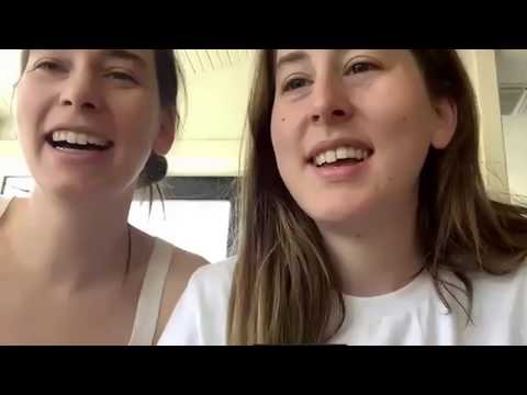 When HAIM joined the zoom listening party :')