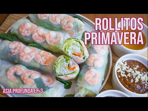 Rollitos primavera vietnamitas (Gỏi cuốn) | Asia Profunda