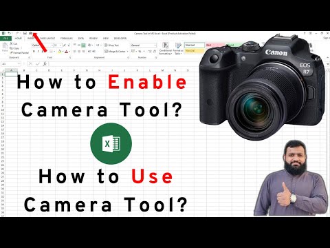 How to Enable Camera Tool in MS Excel | How to Use Camera Tool in MS Excel | Camera Tool in Excel