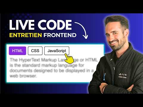 Live Code Technical Interview: Tabs in React JS