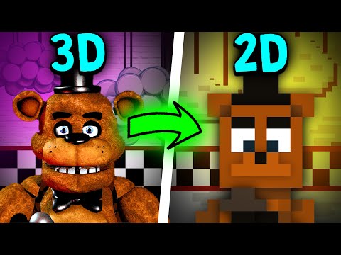 I Made FNAF, But It's 2D