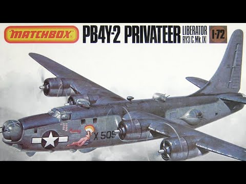Matchbox/Revell 1/72 PB4Y-2 Privateer (Full Build)