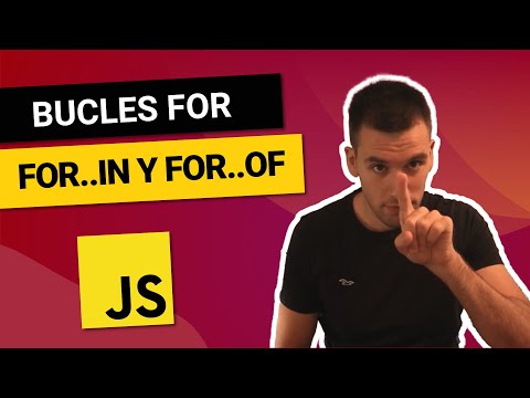 ¿FOR .. IN 🤔 FOR .. OF? 😱 Cuál DEBES utilizar!😎 Curso de JAVASCRIPT desde CERO #11