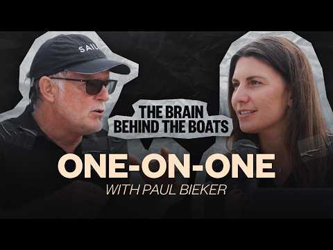 The brain behind the 100km/h FLYING F50! ⛵️ // One on One with Paul Bieker