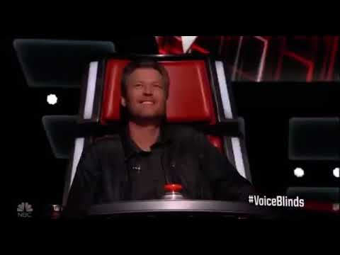 Adam Levine & Miley Cyrus singing Honey Bee by Blake Shelton - The Voice