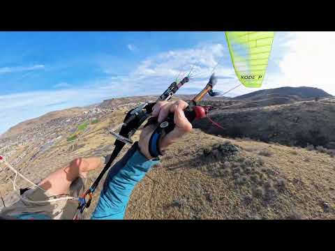 Lookout Mountain, miniwing flying.