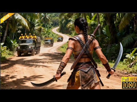 姑娘武功高強，秒殺一群訓練有素的戰士 ⚔️  抗日  MMA | Kung Fu