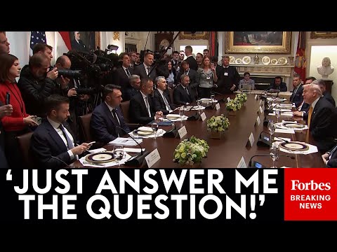 'Do You Remember That Right?': Trump Has Tense Exchange With Reporters Pressing Him Over Inflation