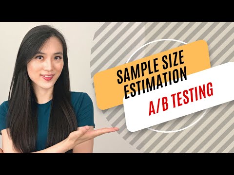 Sample Size Estimation in A/B Testing: Easy Explanation for Data Science Interviews