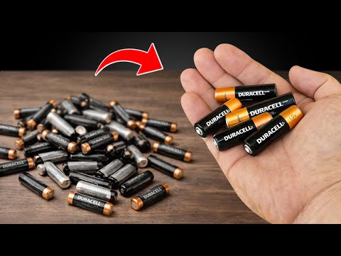 Don’t Throw Away AA Batteries! You Won't Believe What You See