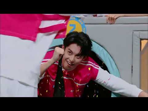 《你好星期六》抢夺任意门游戏环节，丁程鑫反应迅速让人始料未及，魏大勋好惨一男的